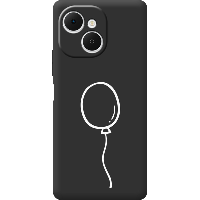 Чорний чохол BoxFace Tecno Spark 40C Balloon