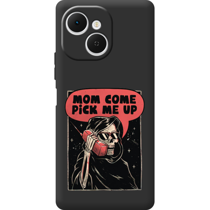 Чорний чохол BoxFace Tecno Spark 40C 