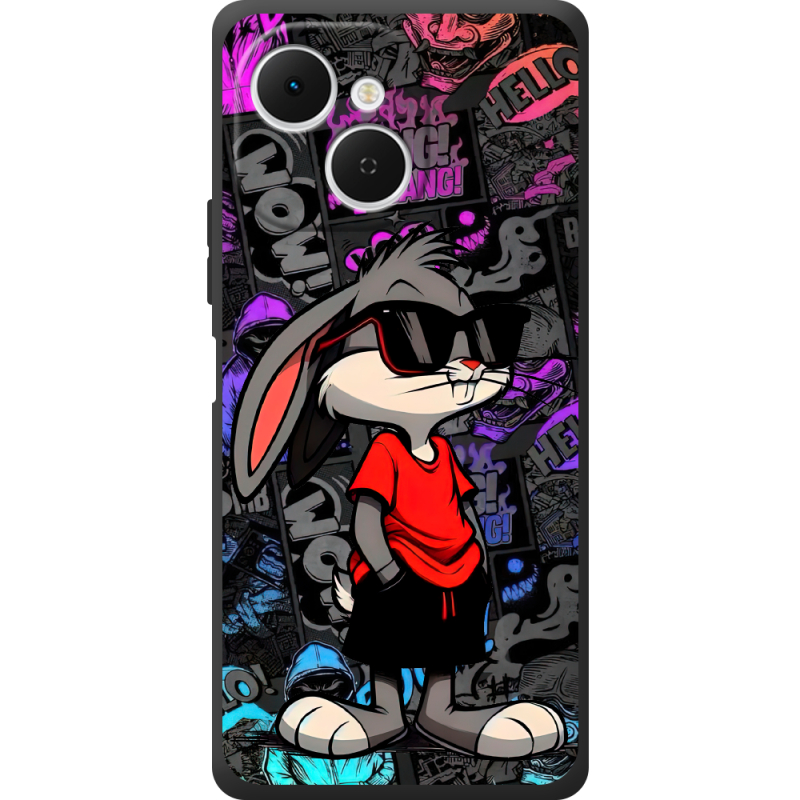 Чорний чохол BoxFace Tecno Spark 40C Малий вухань