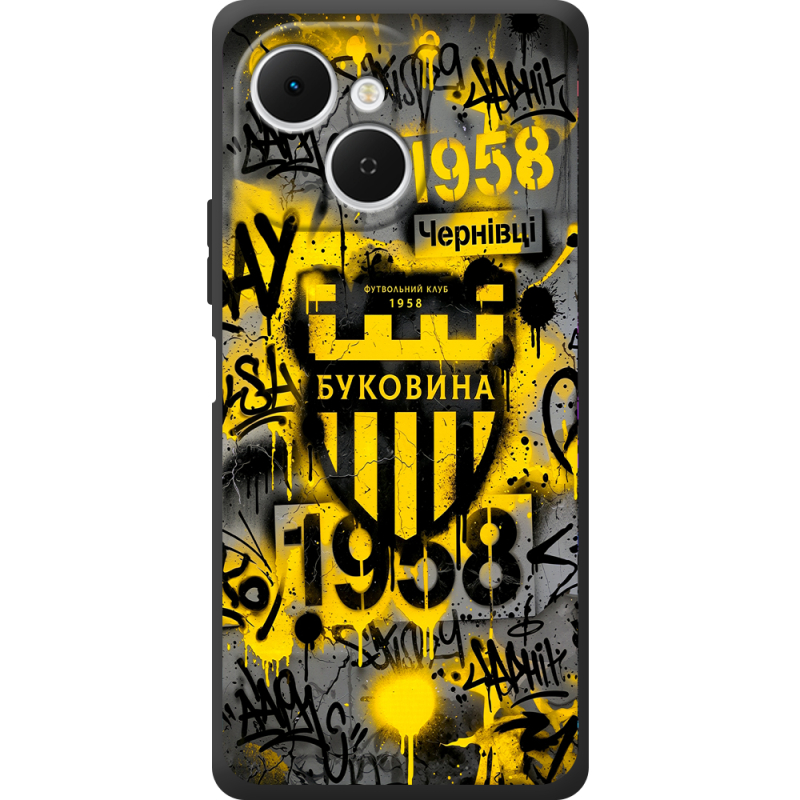 Чорний чохол BoxFace Tecno Spark 40C 