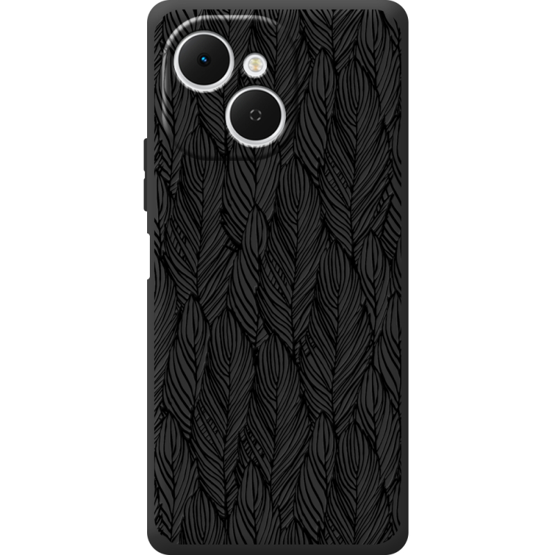 Чорний чохол BoxFace Tecno Spark 40C 