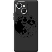 Чорний чохол BoxFace Tecno Spark 40C Planet