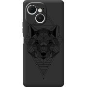 Чорний чохол BoxFace Tecno Spark 40C 