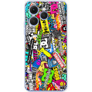 Чохол BoxFace Tecno Spark 40 Multicolored Inscriptions