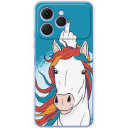 Чохол BoxFace Tecno Spark 40 Fuck Unicorn