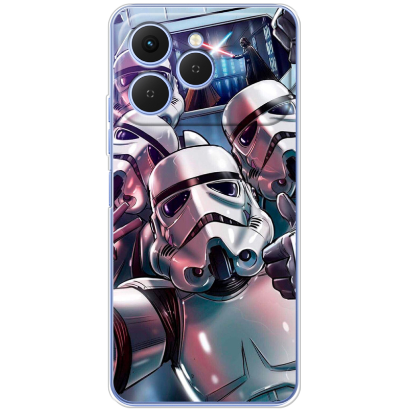 Чохол BoxFace Tecno Spark 40 Stormtroopers
