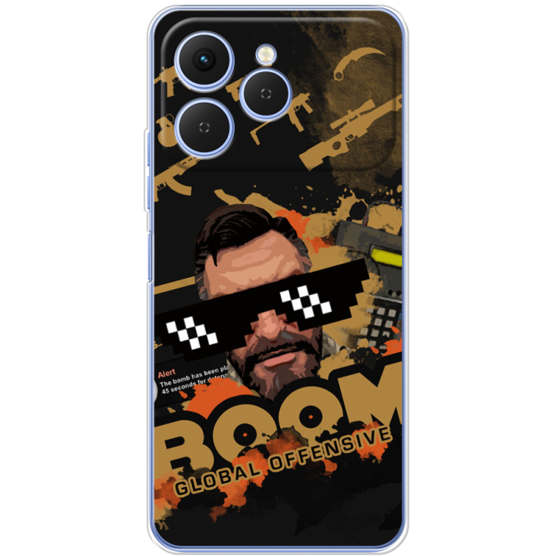 Чохол BoxFace Tecno Spark 40 CS:Go C4