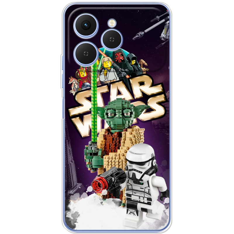 Чохол BoxFace Tecno Spark 40 Lego StarWars