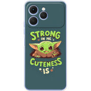 Чохол BoxFace Tecno Spark 40 Strong in me Cuteness is