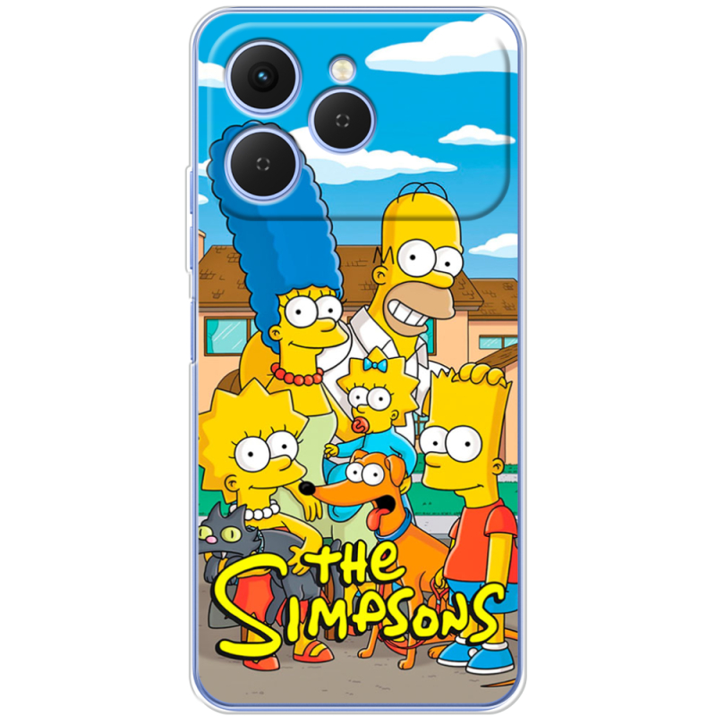 Чохол BoxFace Tecno Spark 40 The Simpsons