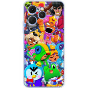 Чохол BoxFace Tecno Spark 40 friends brawl stars