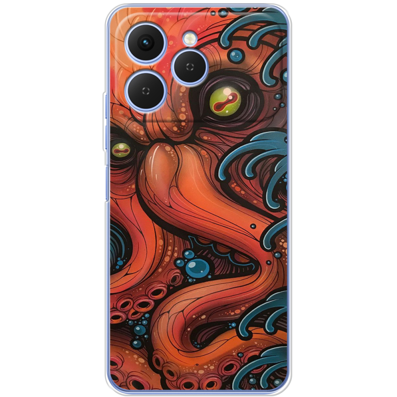 Чохол BoxFace Tecno Spark 40 Octopus