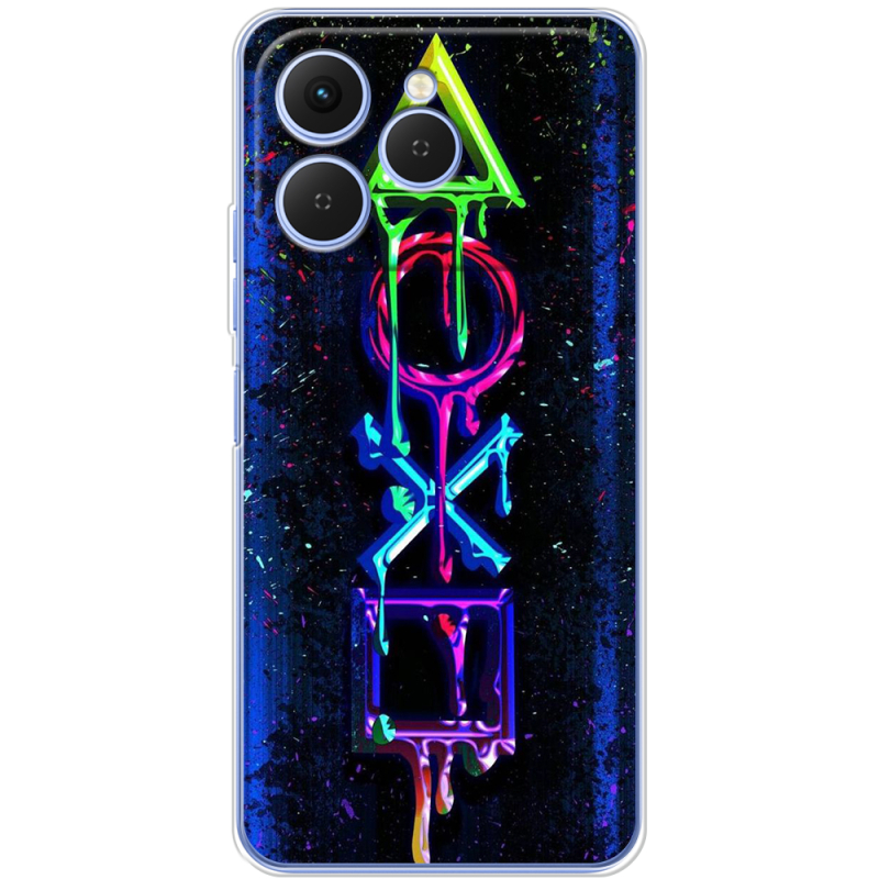 Чохол BoxFace Tecno Spark 40 Graffiti symbols