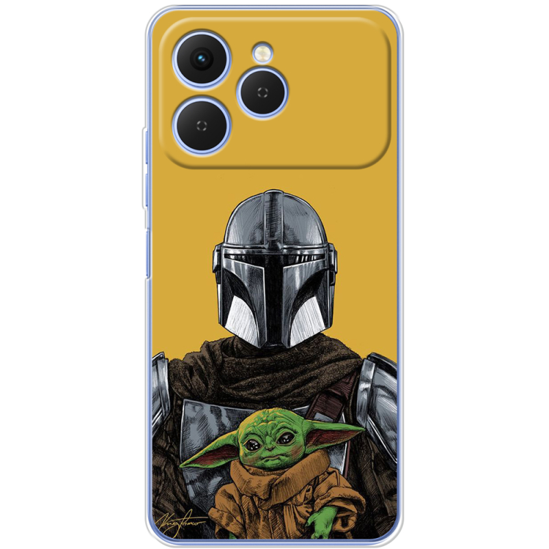 Чохол BoxFace Tecno Spark 40 Маленький Йода