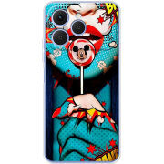 Чохол BoxFace Tecno Spark 40 Girl Pop Art