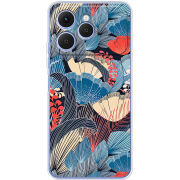 Чохол BoxFace Tecno Spark 40 Blue Herb