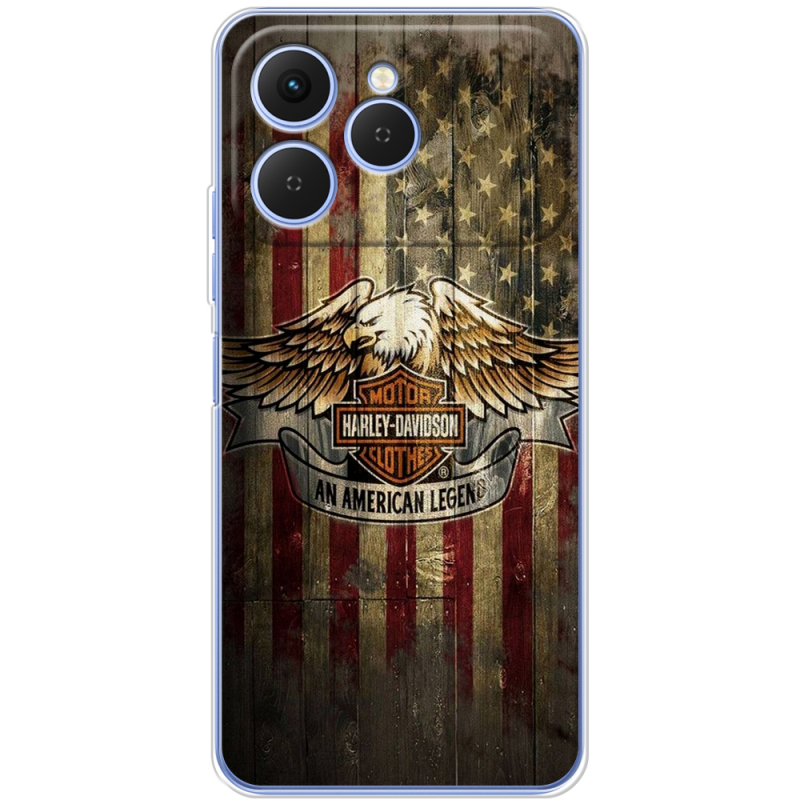 Чохол BoxFace Tecno Spark 40 Harley An American Legend