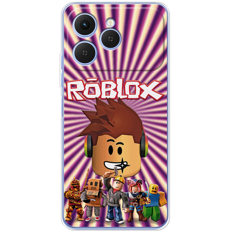 Чохол BoxFace Tecno Spark 40 Follow Me to Roblox