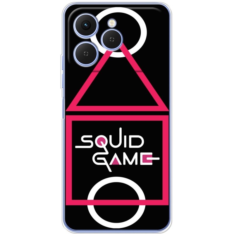 Чохол BoxFace Tecno Spark 40 siquid game игра в кальмара