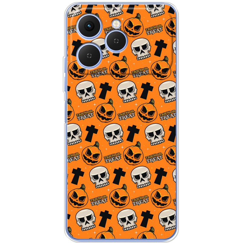 Чохол BoxFace Tecno Spark 40 Halloween Trick or Treat