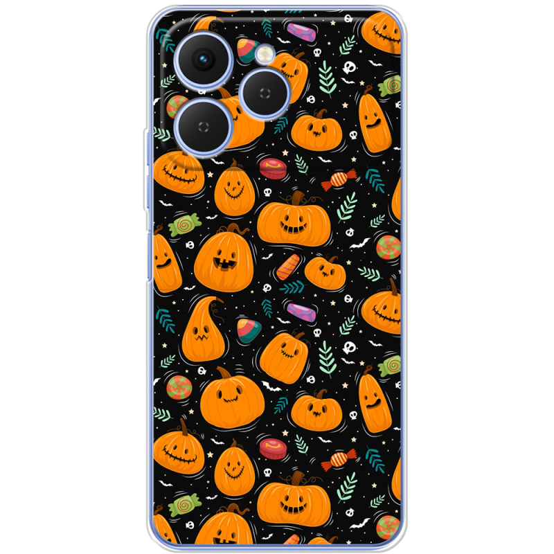 Чохол BoxFace Tecno Spark 40 Cute Halloween