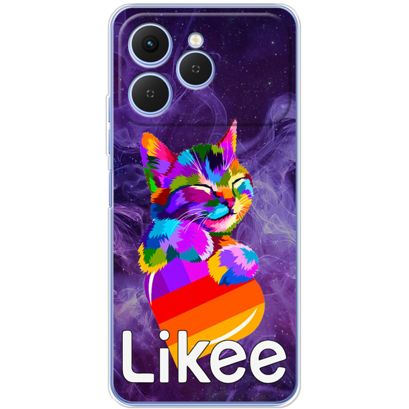 Чохол BoxFace Tecno Spark 40 Likee Cat