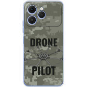 Чохол BoxFace Tecno Spark 40 Drone Pilot