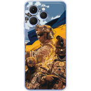 Чохол BoxFace Tecno Spark 40 Воїни ЗСУ