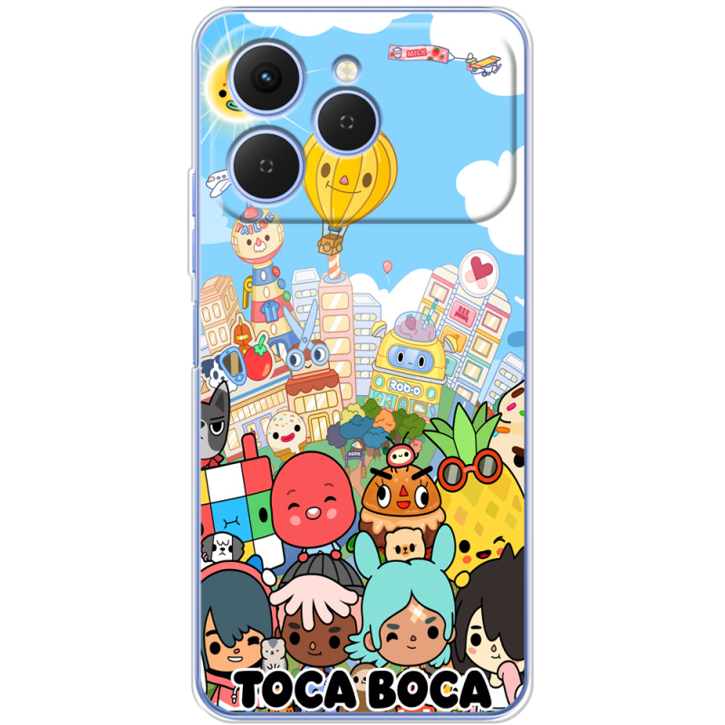 Чохол BoxFace Tecno Spark 40 Світ Тока Бока