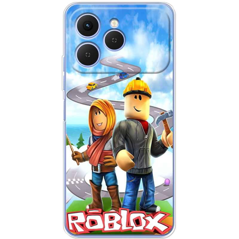 Чохол BoxFace Tecno Spark 40 Roblox Білдерман