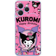 Чохол BoxFace Tecno Spark 40 День народження Kuromi