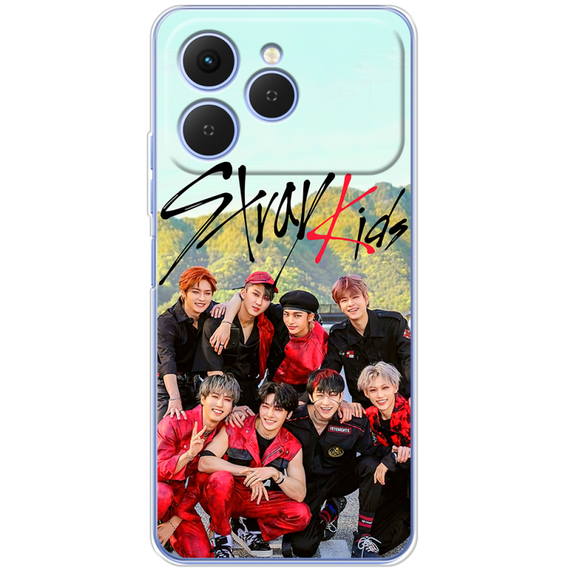 Чохол BoxFace Tecno Spark 40 Stray Kids Boy Band