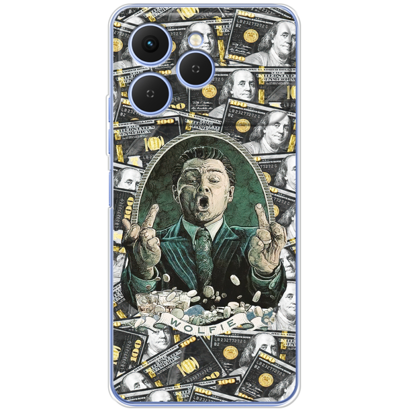 Чохол BoxFace Tecno Spark 40 Wolfie