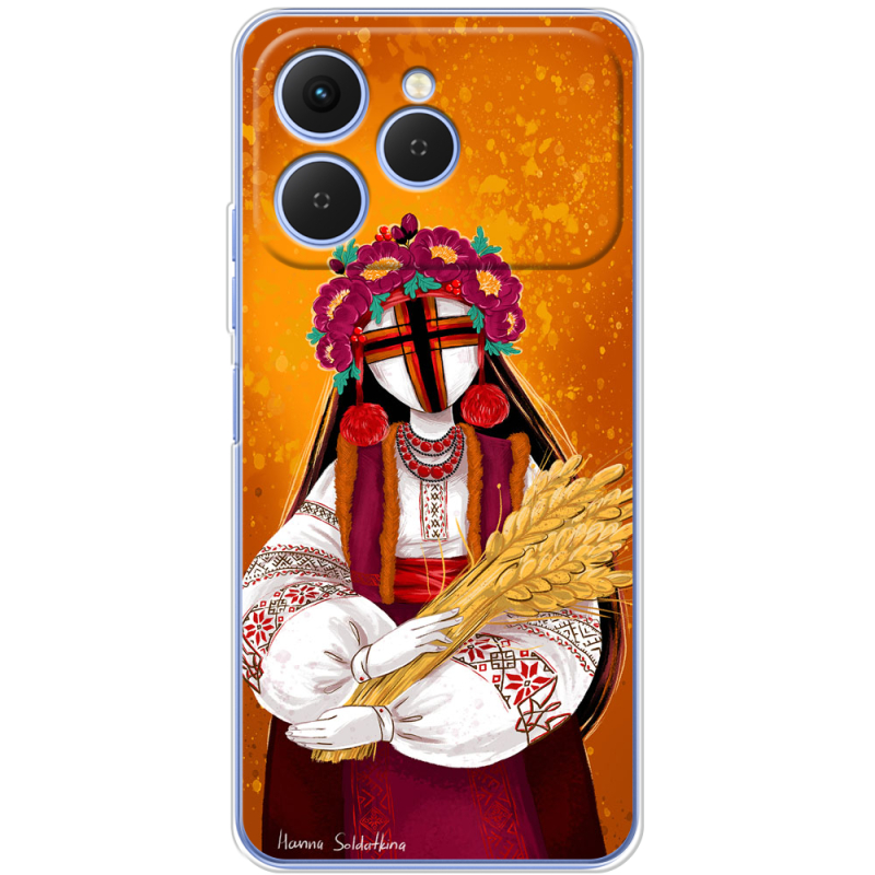 Чохол BoxFace Tecno Spark 40 Motanka by H Soldatkina