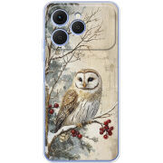 Чохол BoxFace Tecno Spark 40 Christmas Owl