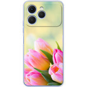 Чохол BoxFace Tecno Spark 40 Bouquet of Tulips
