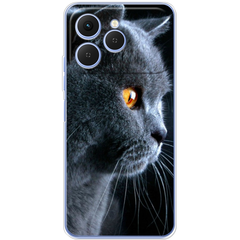 Чохол BoxFace Tecno Spark 40 English cat