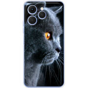 Чохол BoxFace Tecno Spark 40 English cat