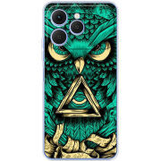 Чохол BoxFace Tecno Spark 40 Masonic Owl