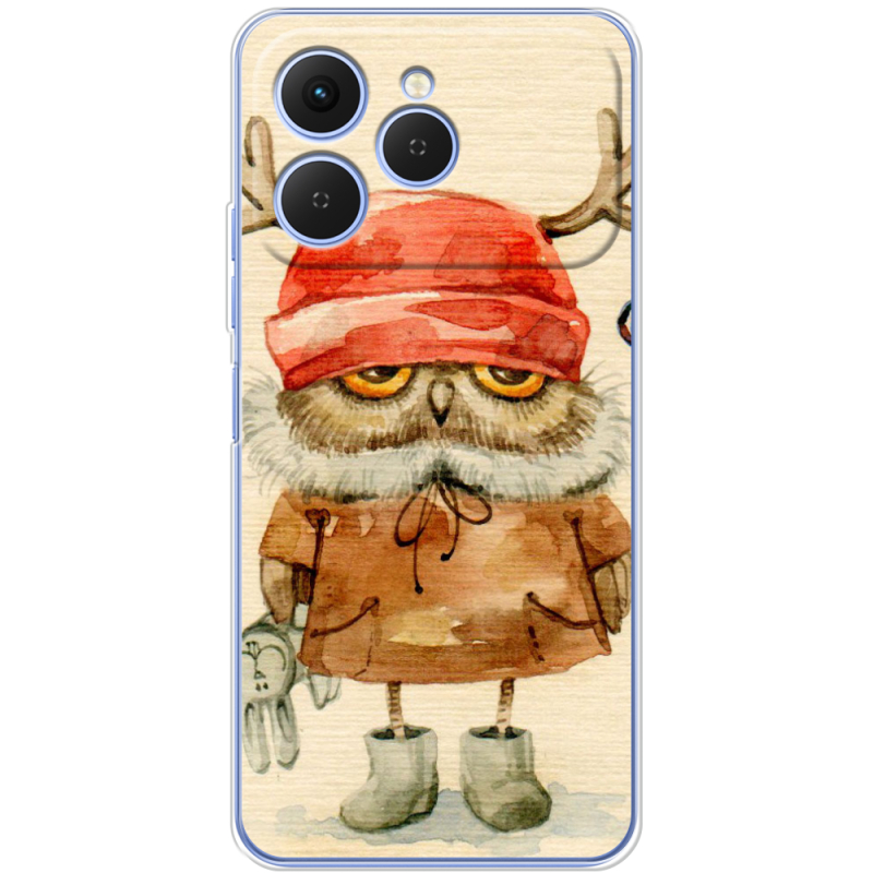 Чохол BoxFace Tecno Spark 40 Милая Сова