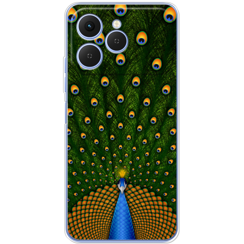 Чохол BoxFace Tecno Spark 40 Peacocks Tail