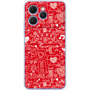 Чохол BoxFace Tecno Spark 40 Happy Valentines