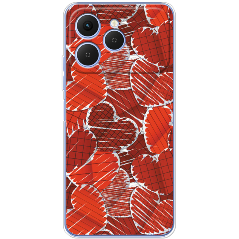 Чохол BoxFace Tecno Spark 40 Heart Strings