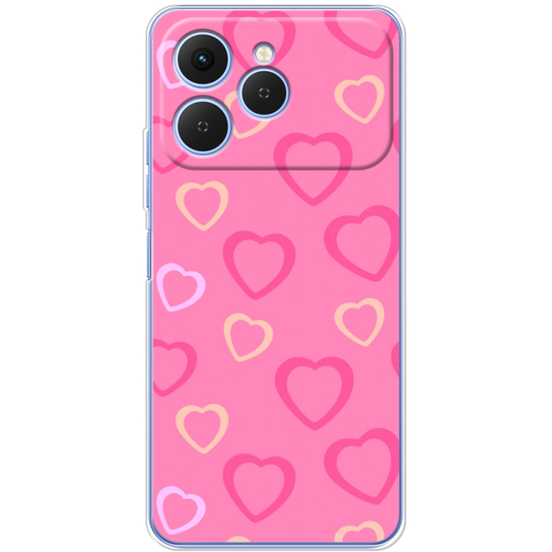 Чохол BoxFace Tecno Spark 40 Sugar Hearts