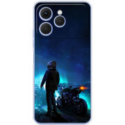 Чохол BoxFace Tecno Spark 40 Motorcyclist