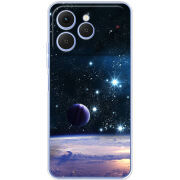 Чохол BoxFace Tecno Spark 40 Space Landscape