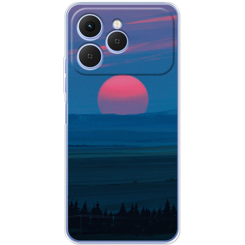 Чохол BoxFace Tecno Spark 40 Cold Red Light