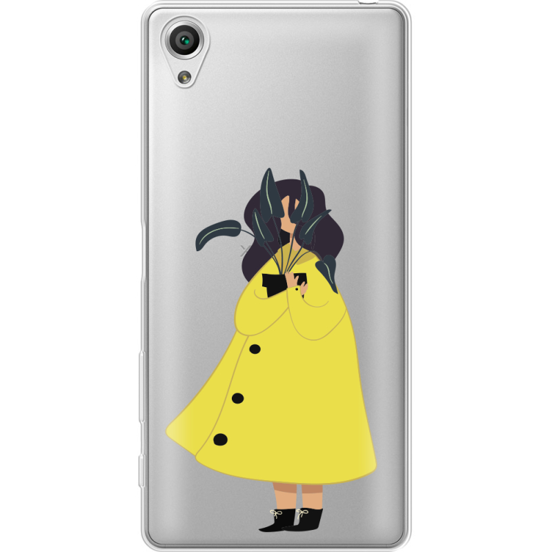 Прозрачный чехол Uprint Sony Xperia X F5122 Just a Girl