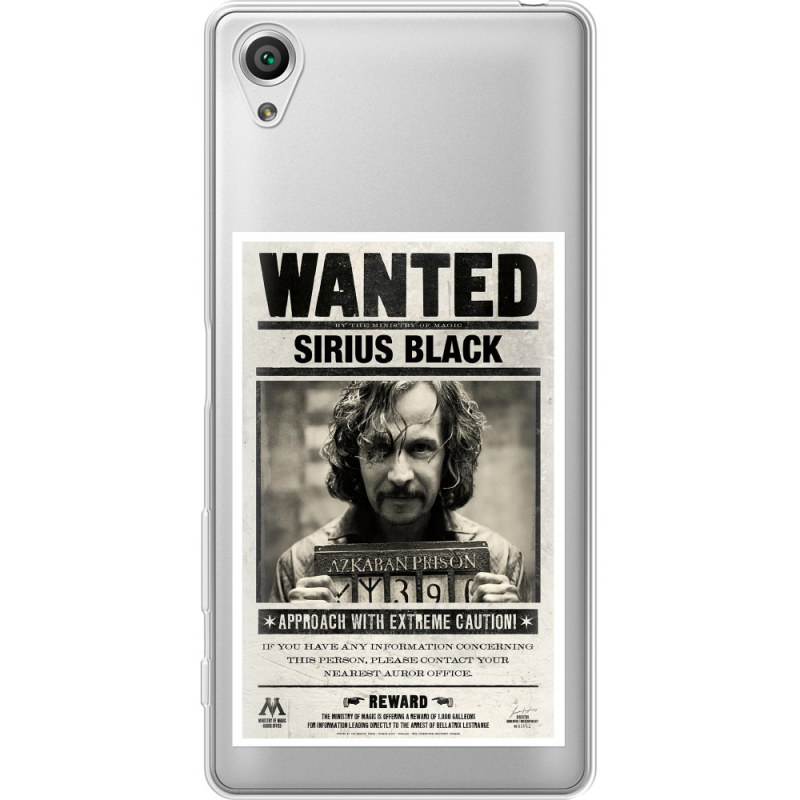 Прозрачный чехол Uprint Sony Xperia X F5122 Sirius Black