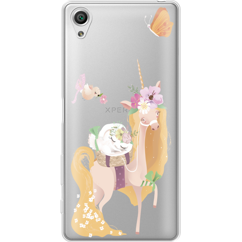 Прозрачный чехол Uprint Sony Xperia X F5122 Uni Blonde